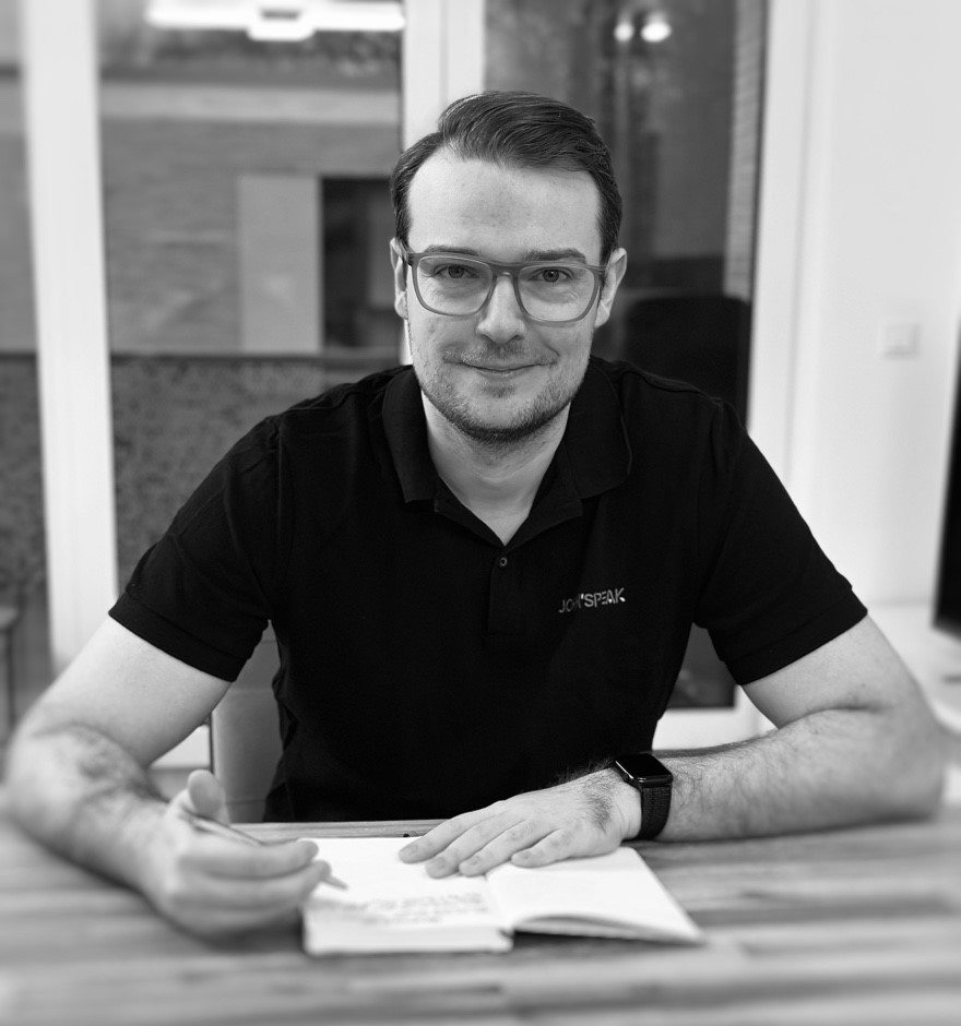 David John Straßburger - Gründer JOHN'SPEAK